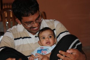 Uppappan & I sharing a joke